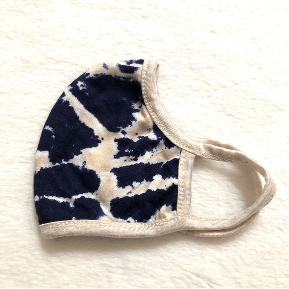 🔴 5 for $10 ONE Abstract Design Blue Cream Face Mask - Picture 2 of 7